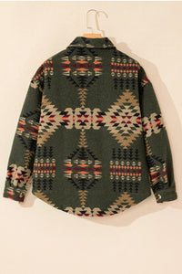 Pocketed Southwest Pattern Jacket