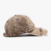 Distressed Adjustable Baseball Cap