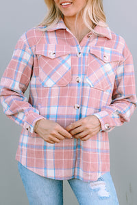 Flannel Shirt- Pink