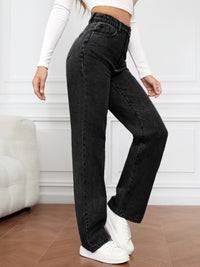 Courtney High Waist Straight Jeans