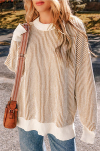 Ribbed Knit Sweater