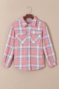 Flannel Shirt- Pink