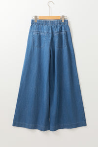 Brynn Mineral Wash Wide Leg Jeans