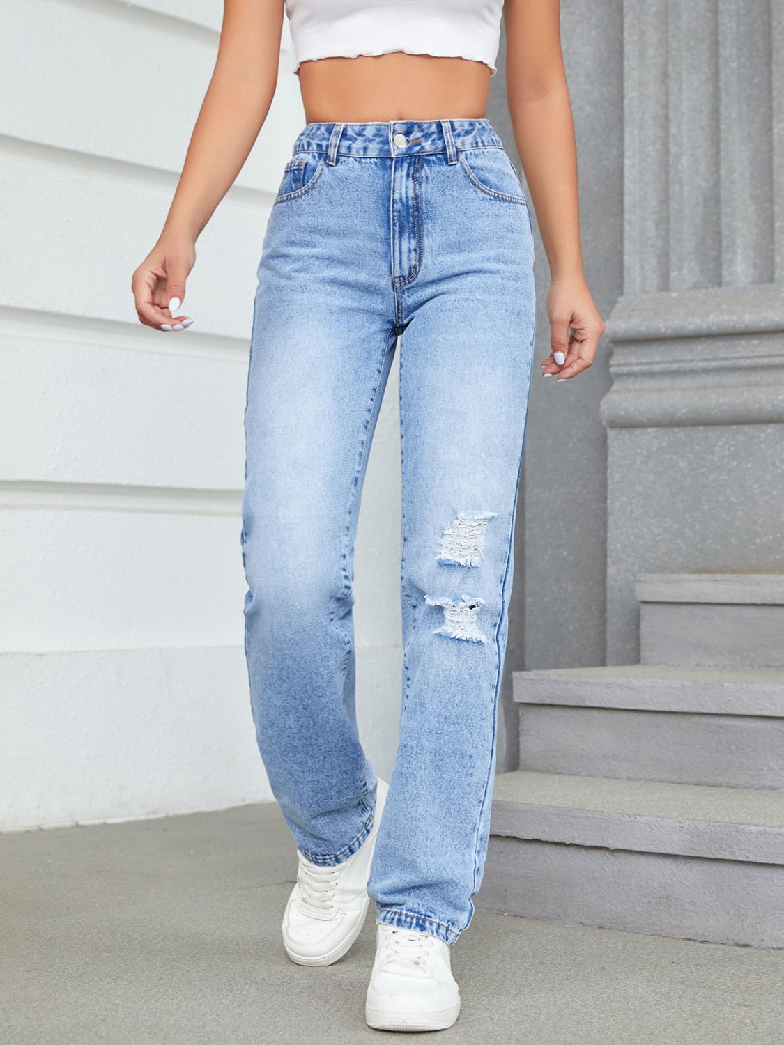 Abbey Distressed Jeans