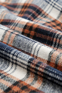 Plaid Sherpa Lined Hooded Shacket