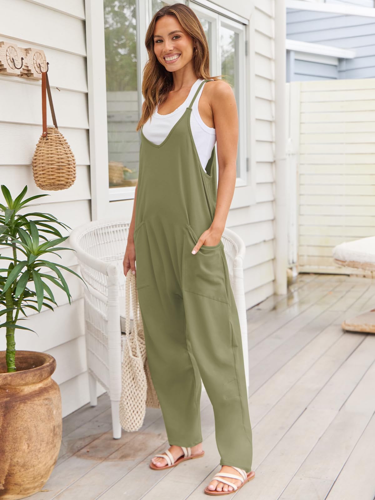 Spaghetti Strap Jumpsuit