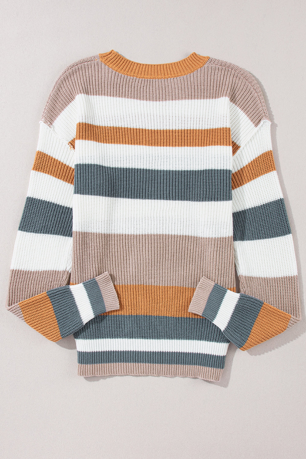 Colorblock Knit Sweater