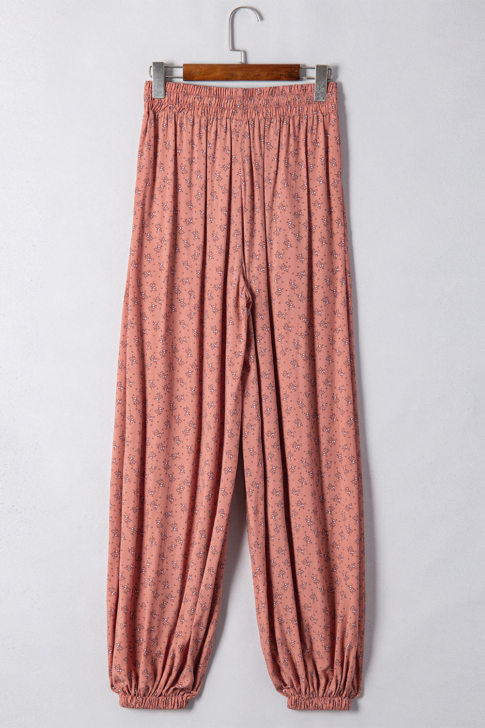 Hazel Boho Floral Printed Jogger Pants