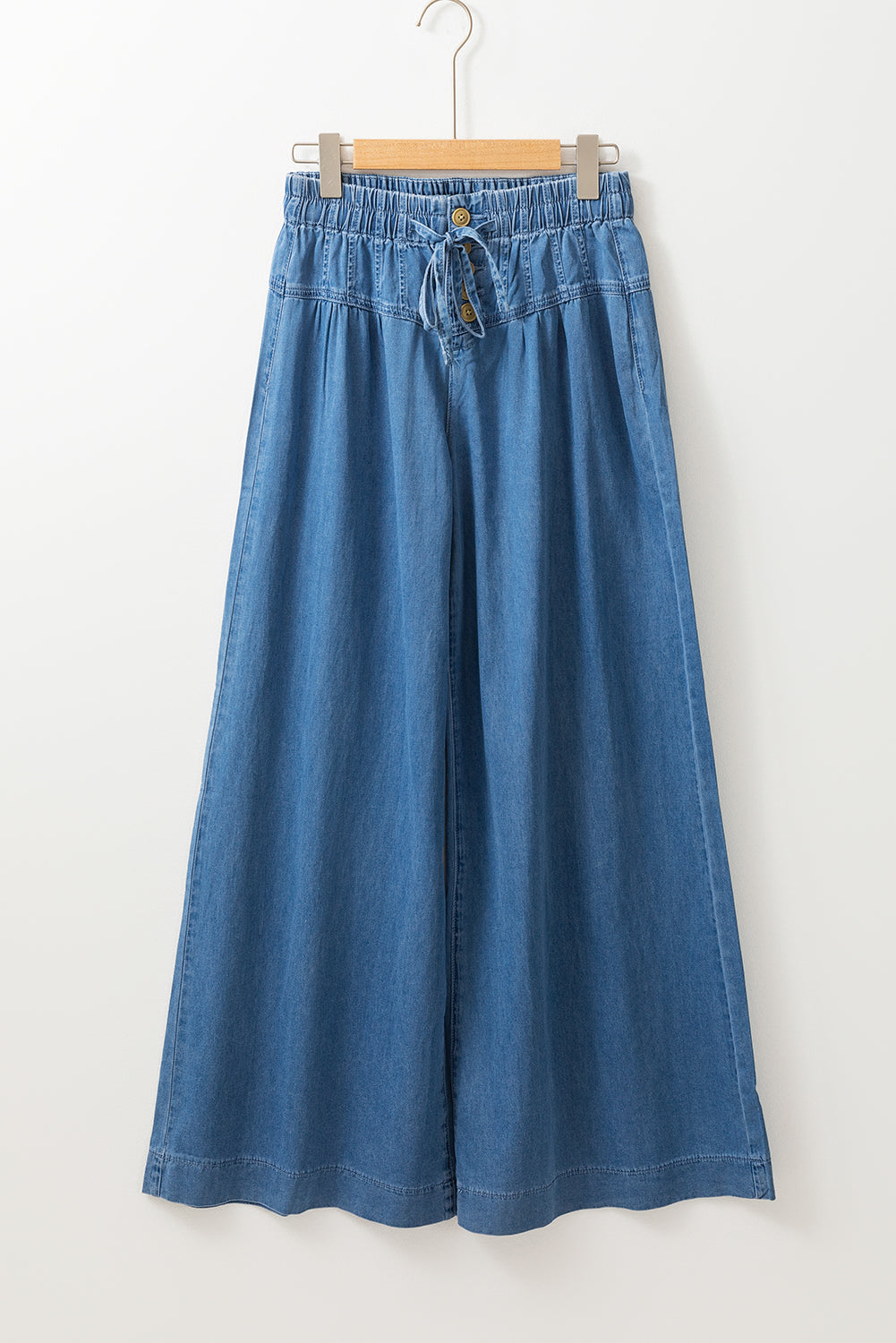 Brynn Mineral Wash Wide Leg Jeans