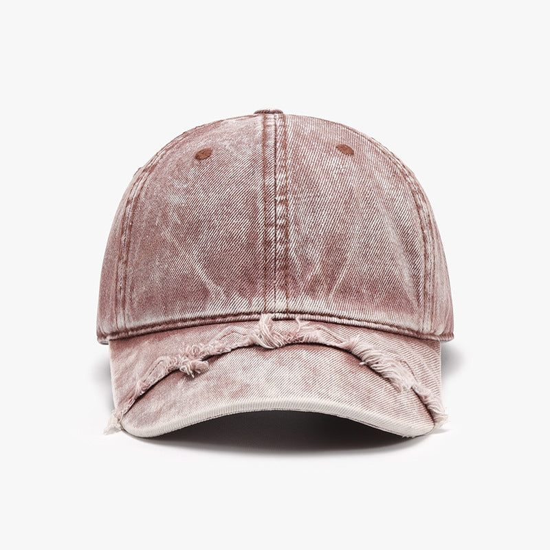 Distressed Adjustable Baseball Cap