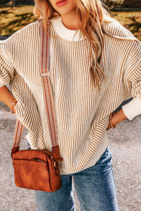 Ribbed Knit Sweater