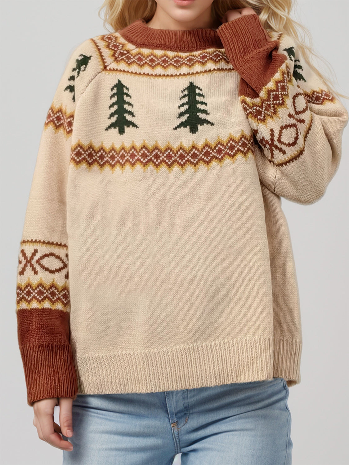 Nordic Style Holiday Sweater