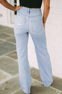 Taylor Distressed High Waist Jeans