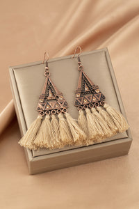 Boho Triangle Fringe Earrings