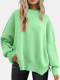 Turtle Neck Knit Sweater