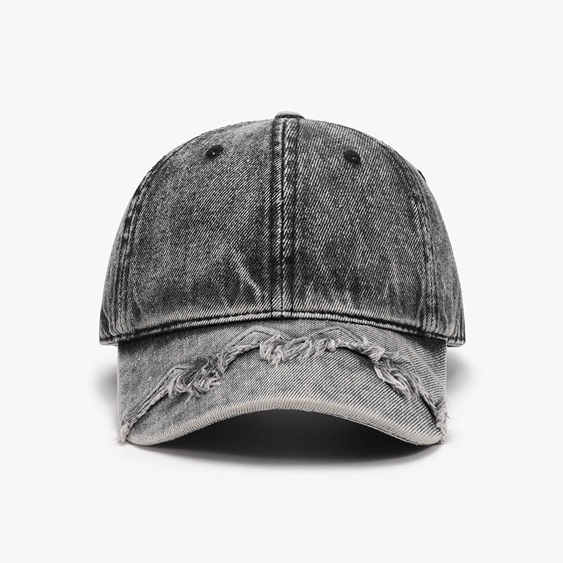 Distressed Adjustable Baseball Cap