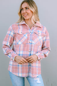 Flannel Shirt- Pink