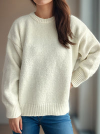 Round Neck Long Sleeve Sweater