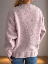 Round Neck Long Sleeve Sweater