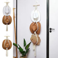 Macrame Hat Hanger