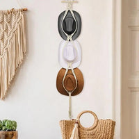 Macrame Hat Hanger