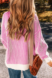 Ribbed Knit Sweater