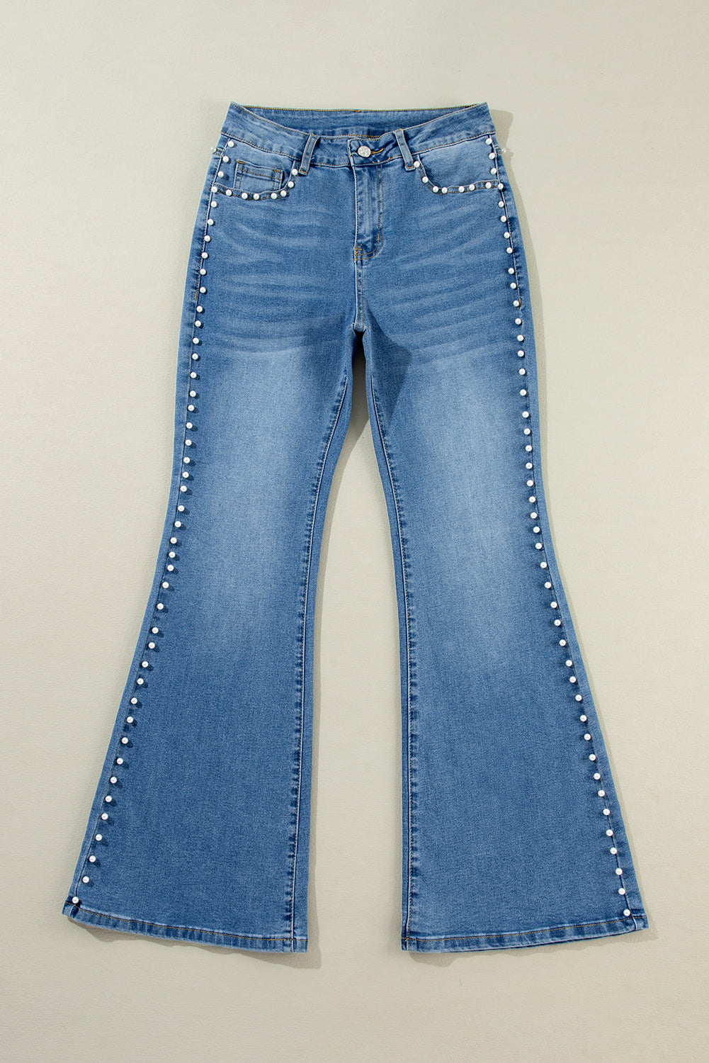 Jenny Pearl Boot Cut Denim Jeans