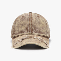 Distressed Adjustable Baseball Cap