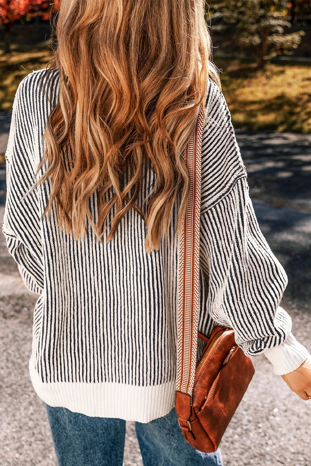 Ribbed Knit Sweater