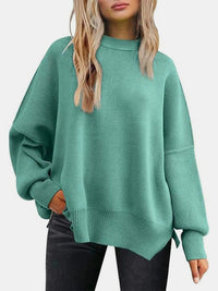 Turtle Neck Knit Sweater