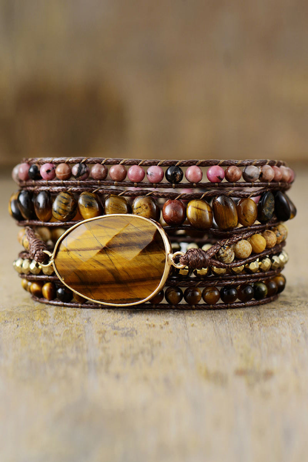 Tigers Eye Layered Bracelet