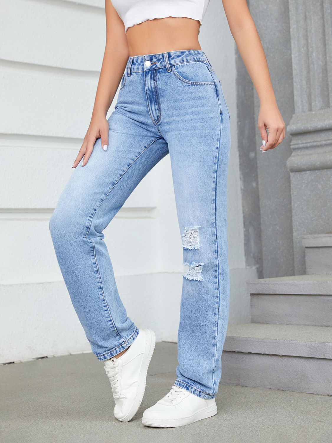 Abbey Distressed Jeans