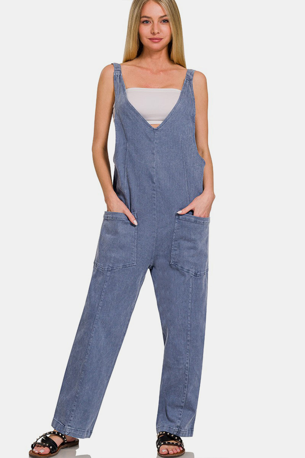 Denim Overalls