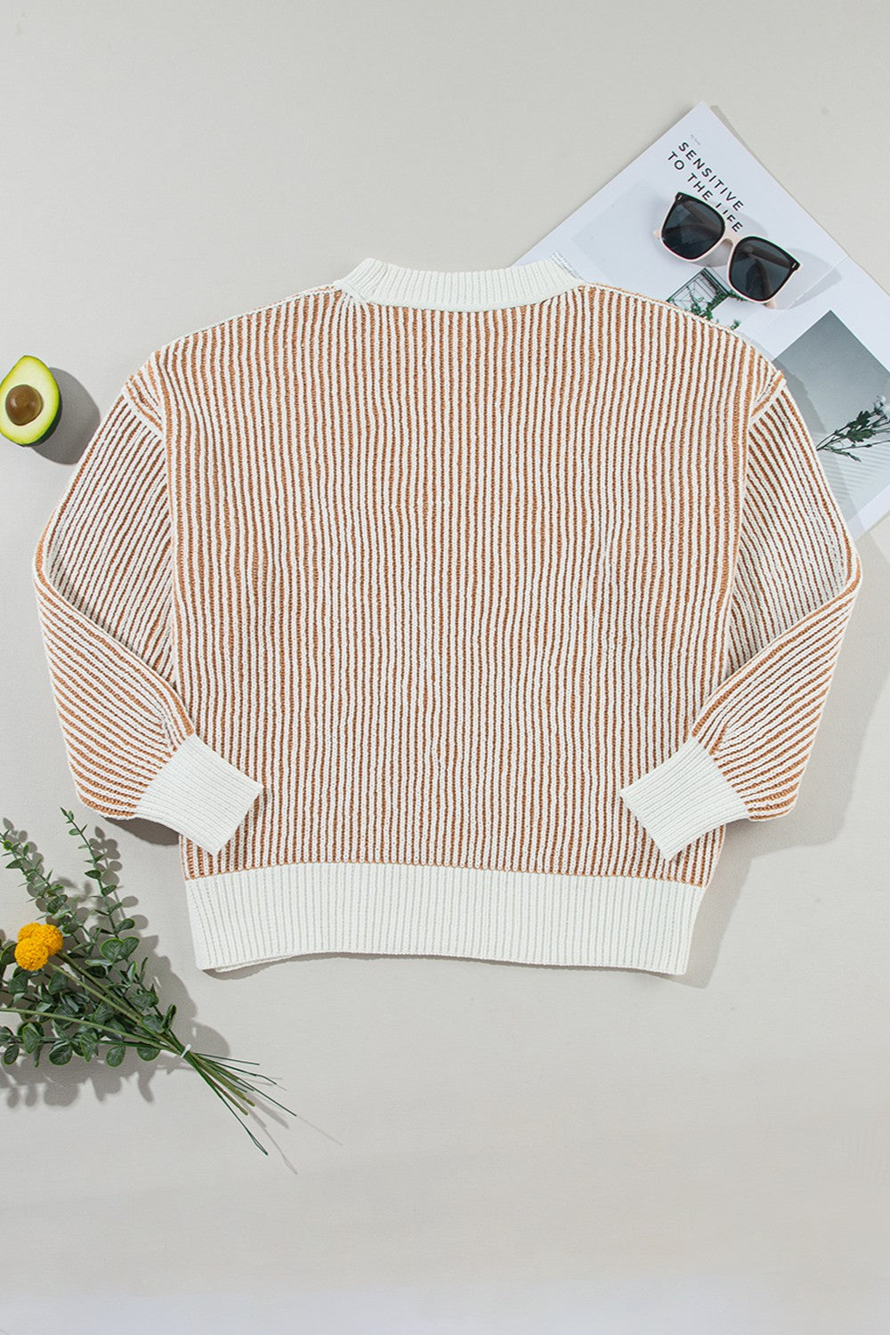 Ribbed Knit Sweater