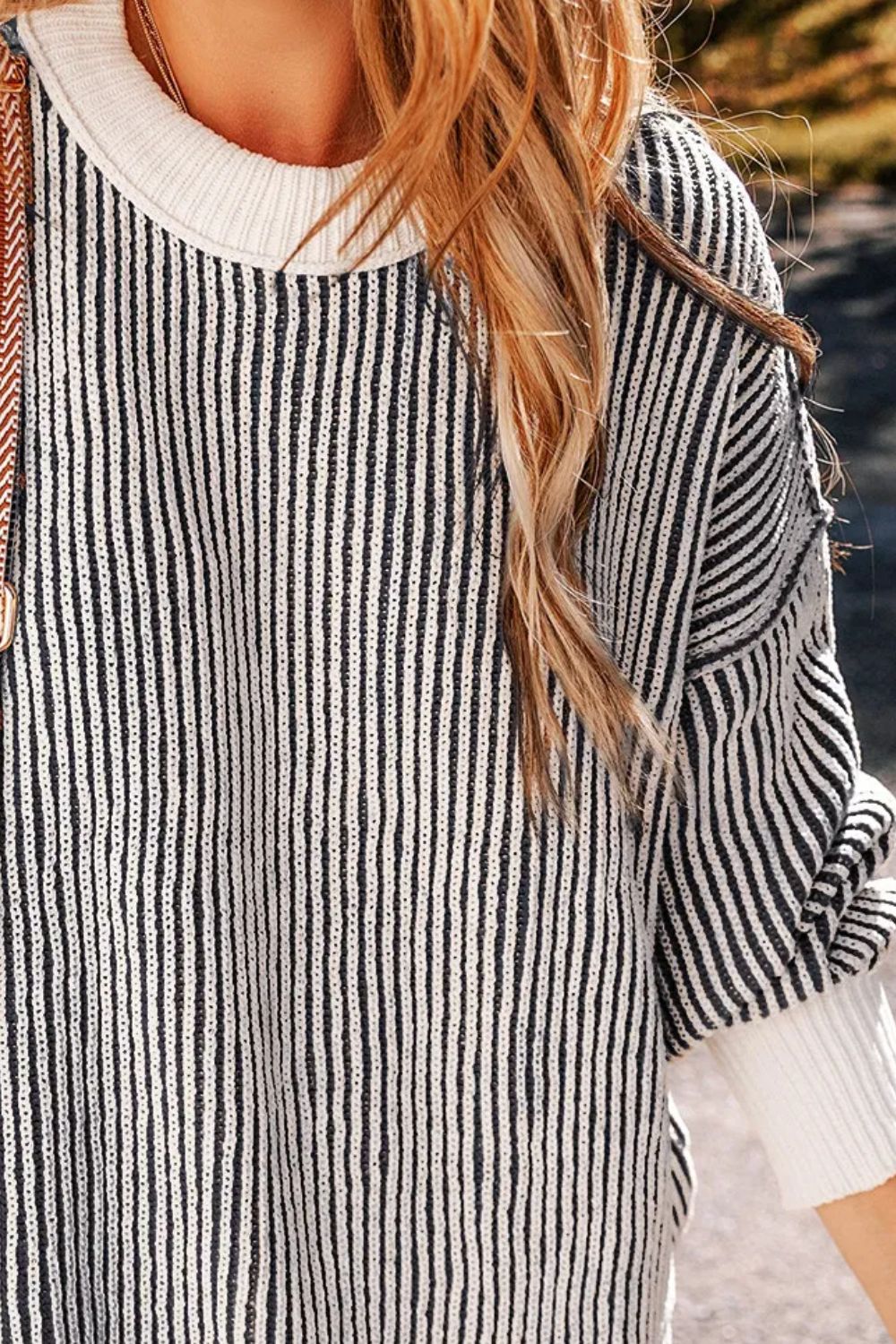 Ribbed Knit Sweater