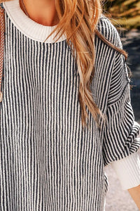 Ribbed Knit Sweater