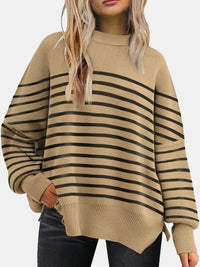 Turtle Neck Knit Sweater