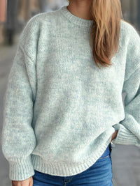 Round Neck Long Sleeve Sweater