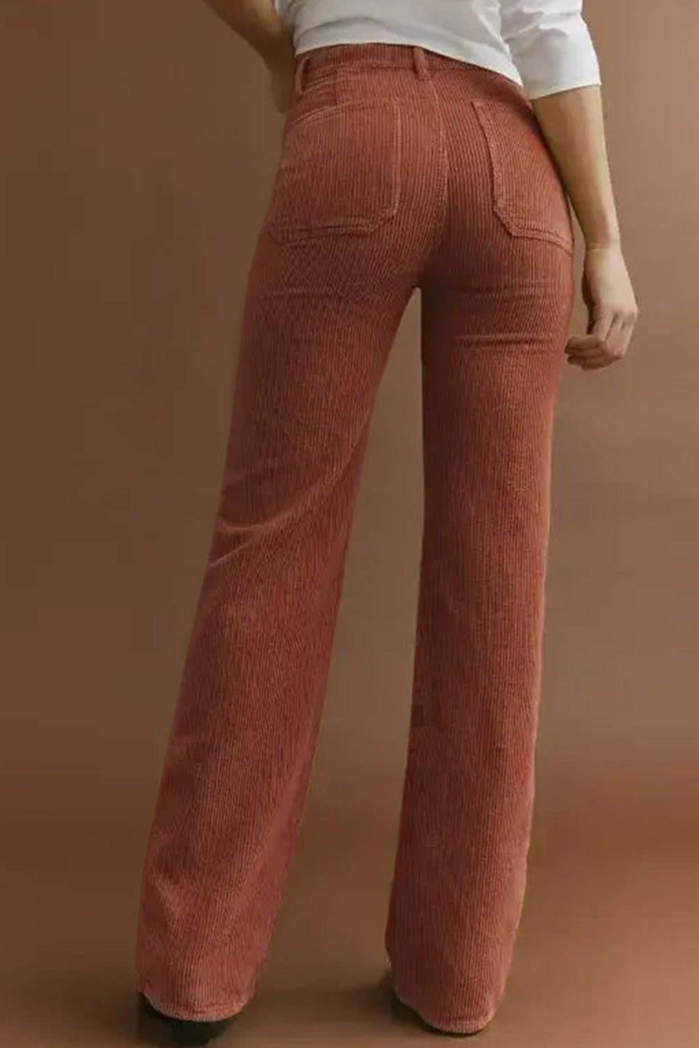 Kinley High Waist Corduroy Pants